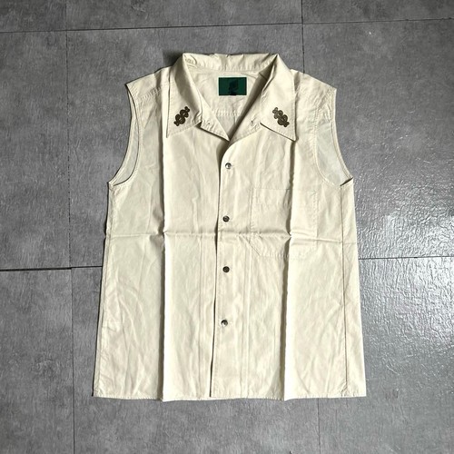 Camicia smanicata anni jean - smanicata,