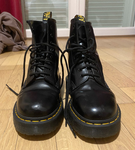 Martens platform bex 1460 - dr,