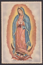 santino antico postale de la