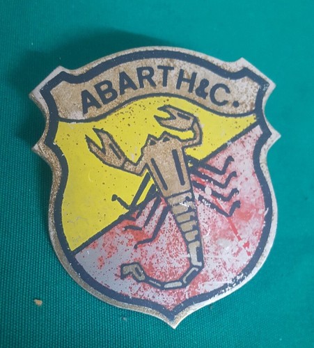 Stemma mascherina abarth 850tc - abarth,