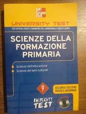 Scienze della formazione primaria 9 University Test McGraw hill  CD Rom 2005