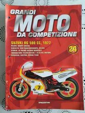 FASCICOLO EDICOLA GRANDI MOTO DA COMPETIZIONE N.24 SUZUKI RG 500cc ,1977