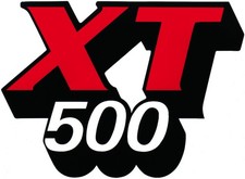 Emblema serbatoio xt500 - serbatoio,