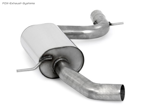 Acciaio inox marmitta centrale - acciaio,