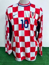 MAGLIA CROAZIA NIKO KOVAC MATCH WORN INDOSSATA SHIRT CAMISETA 2000/2001 COA