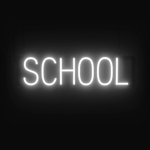 Insegna scuola spellbrite - scuola,