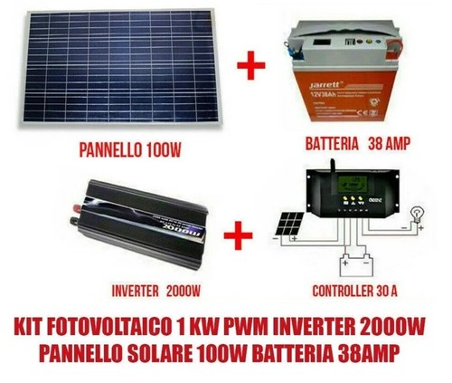 Kit fotovoltaico pwm - 1,