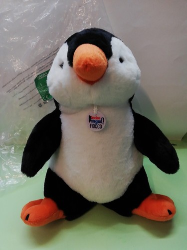 Kinder pinguino fiocco trudi - pinguino,