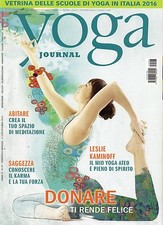 Yoga Journal 2015 97 ottobre#Donare ti rende felice,iii