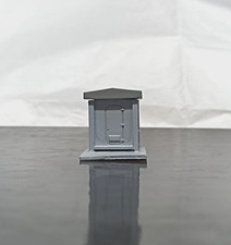 Cabina ripetizione segnali FS in scala H0 - in resina e dipinto a mano