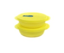 Set Crystalware Tupperware,2 Pezzi Da 390 Ml. Nuovi 16x5.
