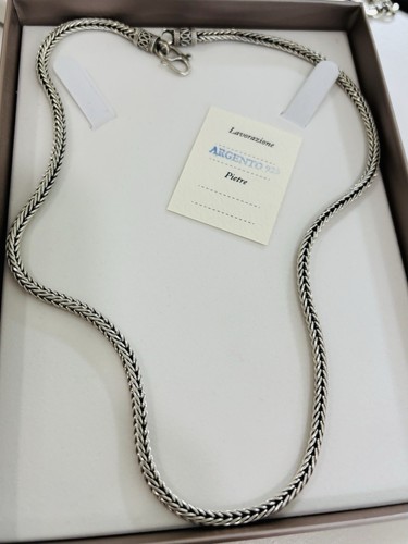 Collana snake argento - collana,