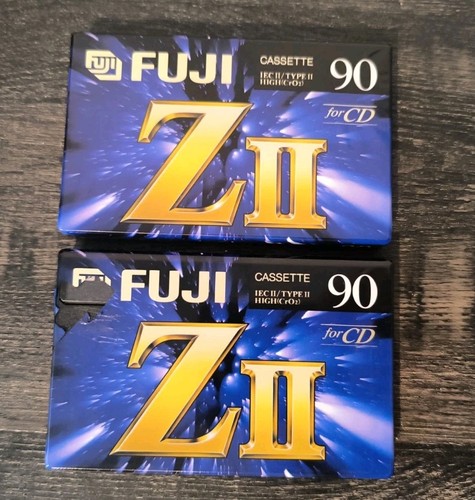 Fuji 90 cassette tapes - 2x,