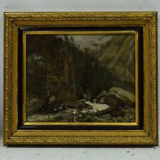 E. Amus (1834-1899) ARTPRICE 71.000€ Antico dipinto a olio Paesaggio di montagna