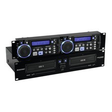 Omnitonic XCP-2800 Doppio Lettore CD Sistema Audio DJ Disco