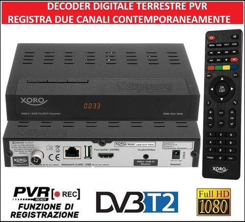 Decoder digitale terrestre - decoder,