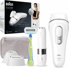 Braun IPL Silk Expert Pro 3: Depilazione efficace da donna con 2 accessori