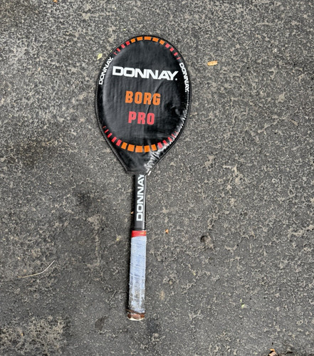 Donnay borg pro tennis racquet - borg,