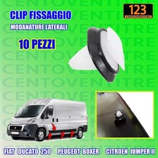 10 PEZZI - CLIP FISSAGGIO