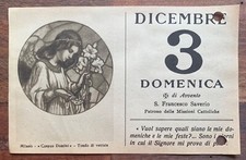 SAN FRANCESCO SAVERIO, SANTINO