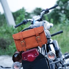 Borsa Da Moto In Pelle Fatta A