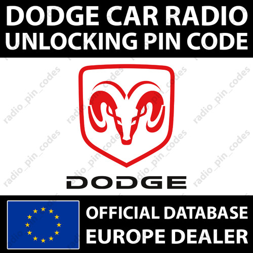 Dodge radio pin codice navi - dodge,