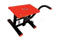 CAVALLETTO ALZAMOTO RTECH NERO-ARANCIO FLUO MINIMOTO MOTARD 