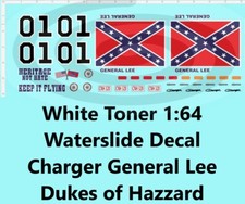 Toner bianco 1:64 decalcomania