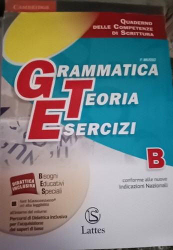 Libro grammatica scuola - grammatica,