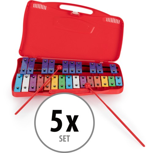 Glockenspiel note colorati - glockenspiel,