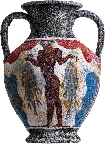Antico greco minoico - minoico, anfora