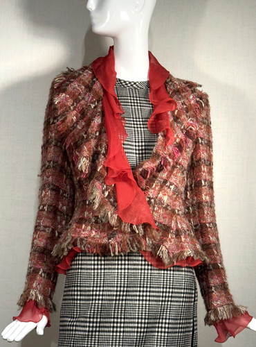 Giacca tweed giambattista - tweed,