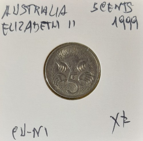 Australia centesimi 1999 - australia, 5
