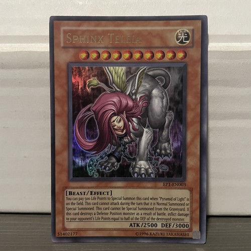 Carta yugioh sfinge illimitata - carta,