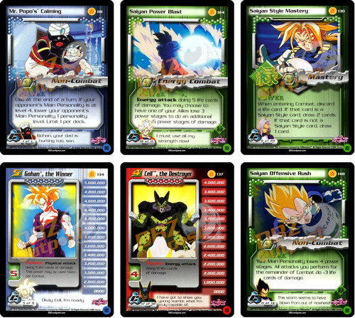 Dragon ball ccg score - ball, z