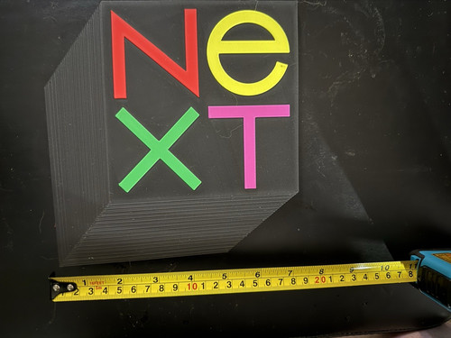 Next computer logo super - next, size