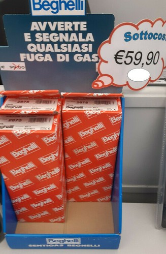 Beghelli rivelatore gas - gas, metano