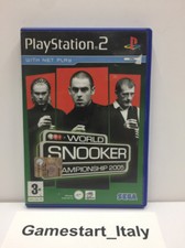 WORLD SNOOKER CHAMPIONSHIP 2005 - SONY PS2 - GIOCO USATO FUNZIONANTE - PAL