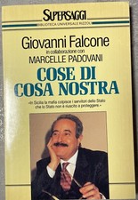 LIBRO Cose di Cosa Nostra - Padovani / Falcone - Rizzoli
