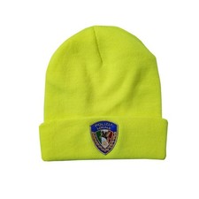 BERRETTO ZUCCOTTO POLIZIA LOCALE FREGIO RICAMATO - TESSUTO DOPPIO FLUO