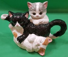 3 CATS Novelty, hand-painted