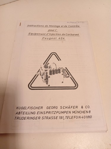 Instruction montage controle