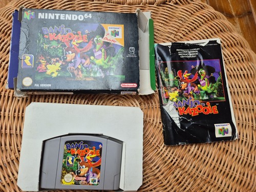 Banjo kazooie nintendo - nintendo, 64