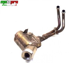 1WS147100000 MARMITTA SCARICO SILENZIATORE ORIGINALE YAMAHA MT07 2014 2016