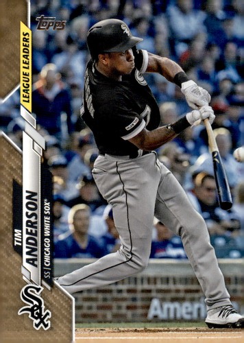 2020 topps 302 tim anderson - 2020,