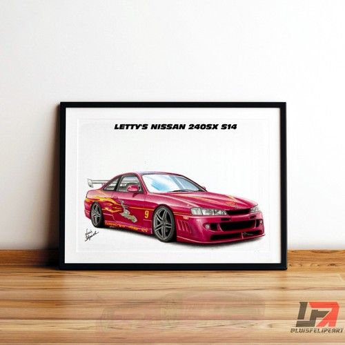 Poster arte auto fast - fast, and