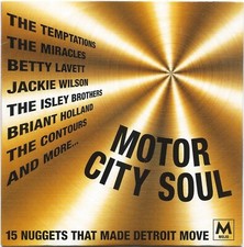 Mojo CD - MOTOR CITY SOUL (15