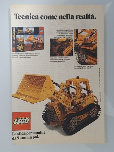 Advertising lego technics 856 - lego,