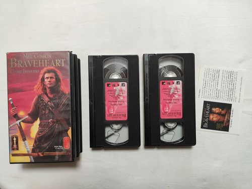 Vhs braveheart mel gibson - mel,