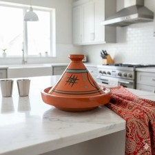 Tajine M 22 cm in Terracotta